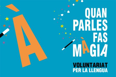 Practica i promou el català amb el programa Voluntariat per la llengua