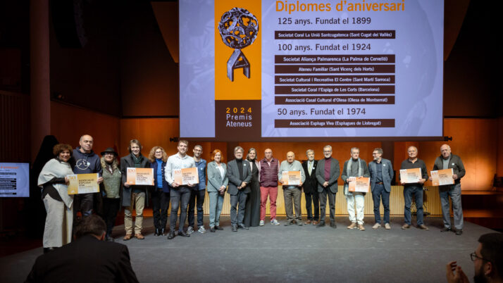 La FAC impulsa un nou ajut per als ateneus que celebren aniversaris destacats