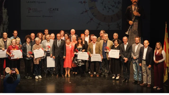 Reconeixement ateneístic als VIII Premis Antoni Carné de l’Associacionisme Cultural Català