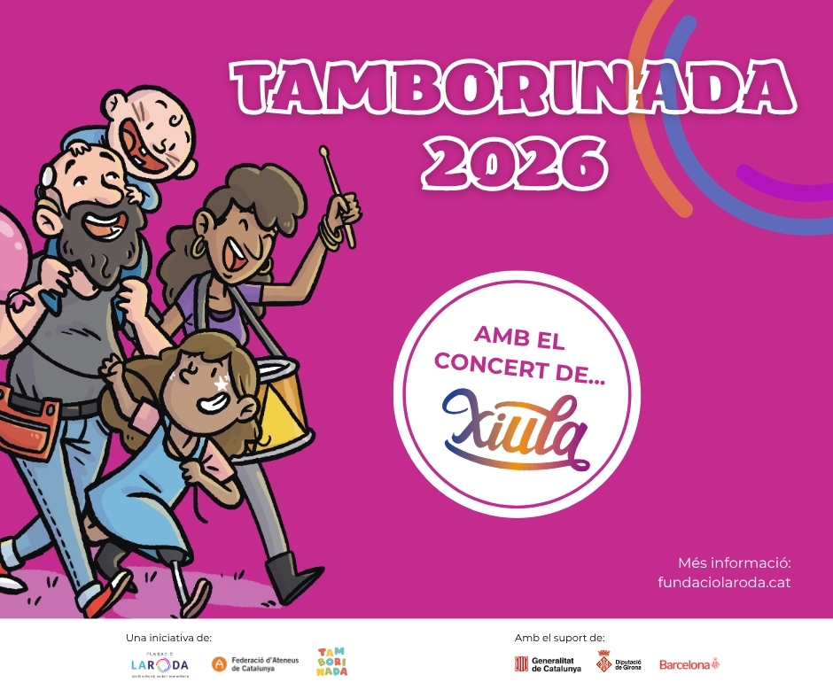 Arriba la primera TAMBORINADA anual de La Roda a Sabadell!