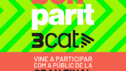 Vine a participar com a públic en el rodatge de la Gran Final del programa Ben Parit de 3Cat!