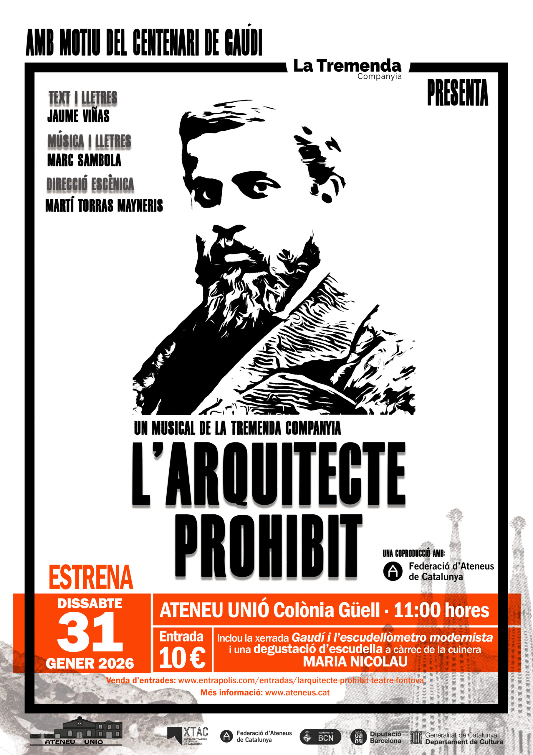 Cartell estrena L'ARQUITECTE