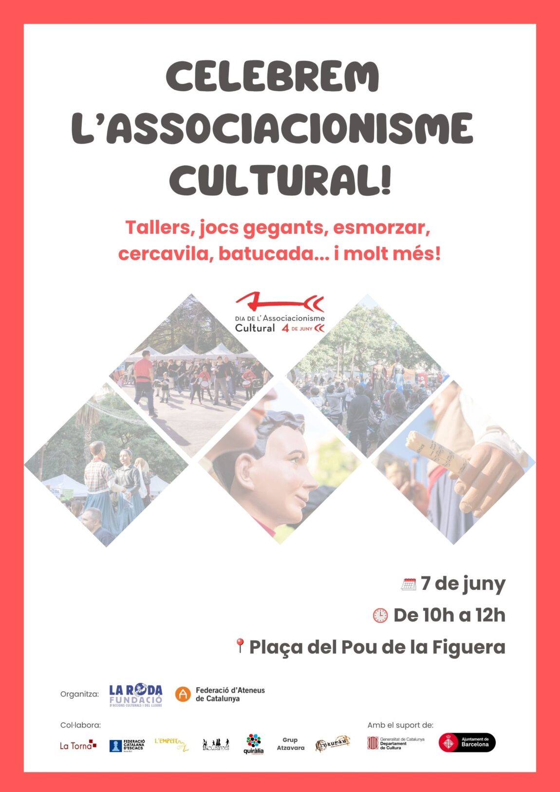 Vine a celebrar amb nosaltres el Dia de l’Associacionisme Cultural!