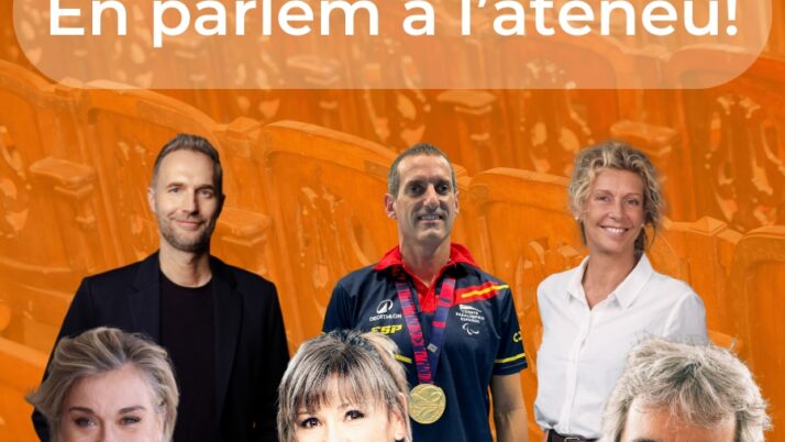 Nous conferenciants a En Parlem a l’Ateneu!