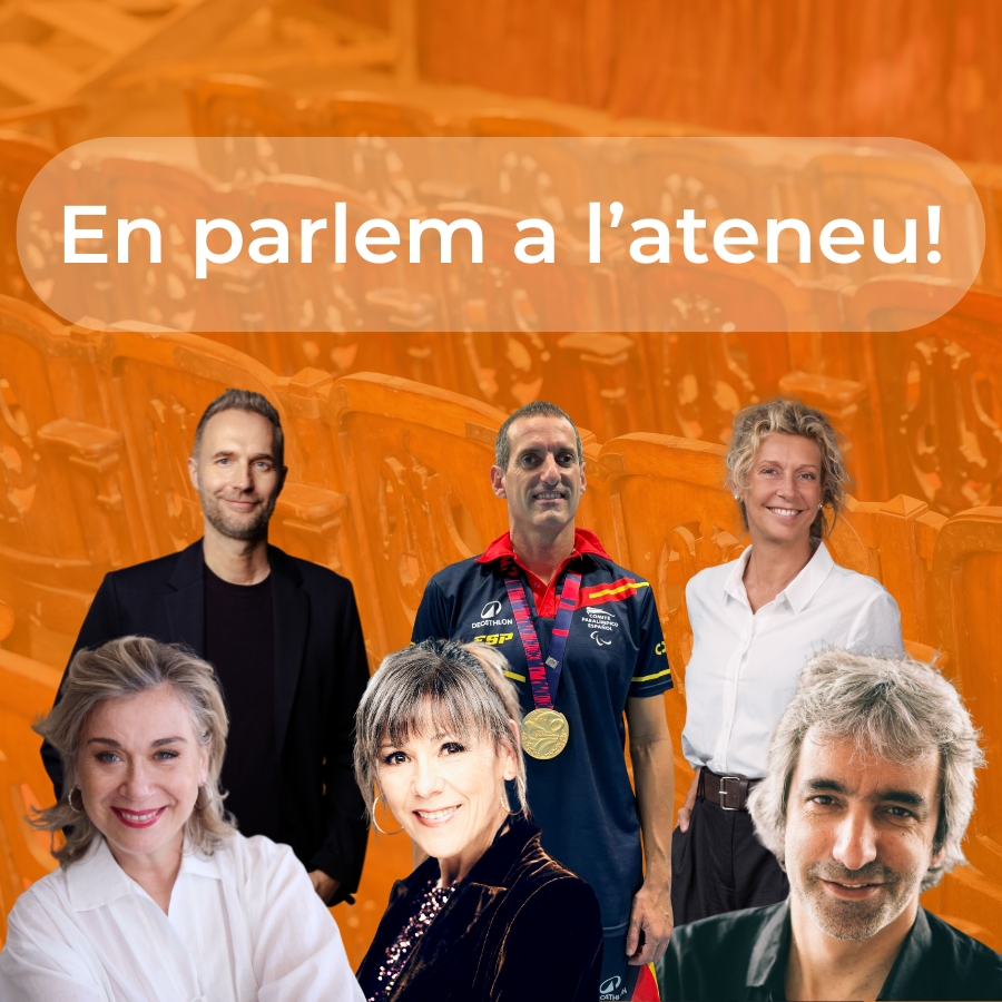 Nous conferenciants a En Parlem a l’Ateneu!