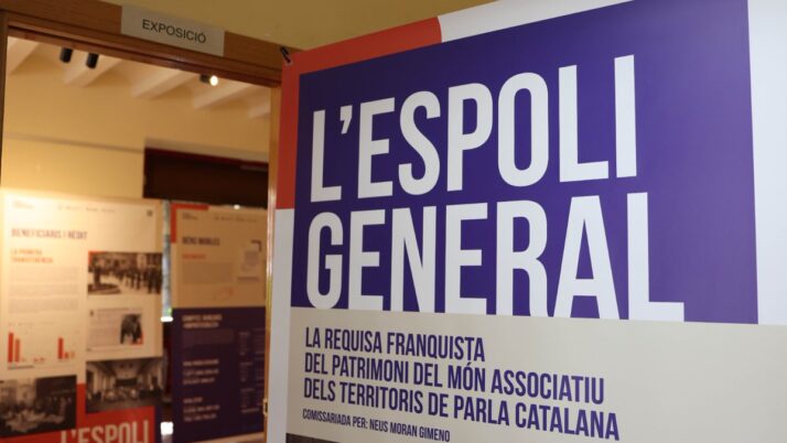 Ja podeu reservar la nova exposició sobre l’Espoli Franquista als territoris de parla catalana