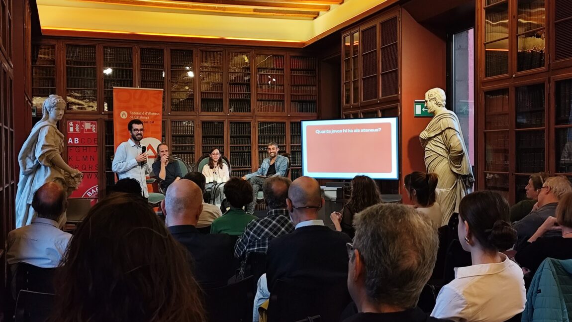Presentat el projecte guanyador del Premi Tribuna Atenea 2025 a l’Ateneu Barcelonès