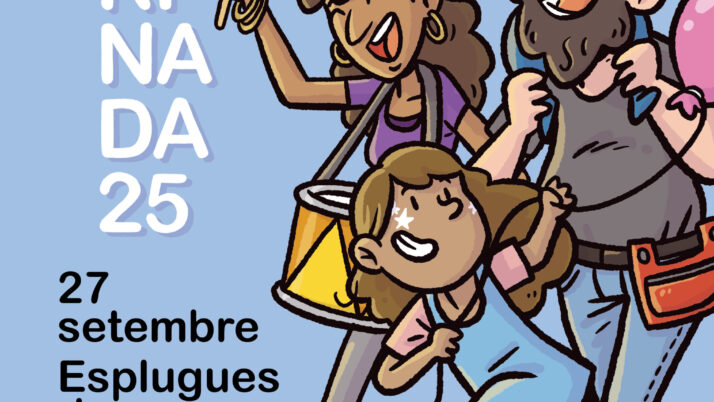 Esplugues de Llobregat acollirà la propera Tamborinada, que comptarà amb el concert de Xiula!