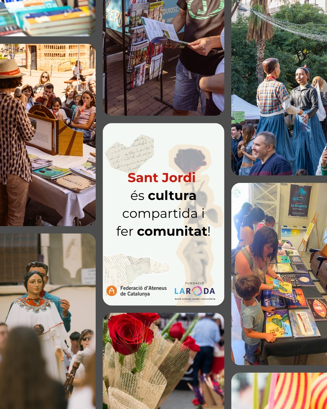 La Diada de Sant Jordi 2026 als ateneus!