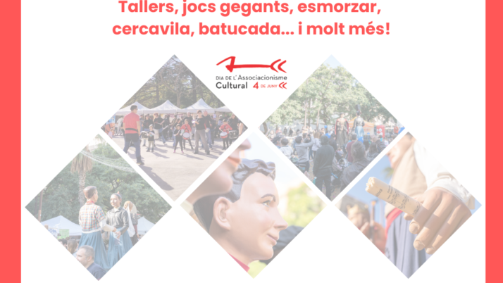 Vine a celebrar amb nosaltres el Dia de l’Associacionisme Cultural!