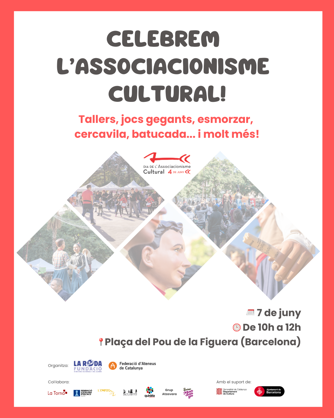 Vine a celebrar amb nosaltres el Dia de l’Associacionisme Cultural!