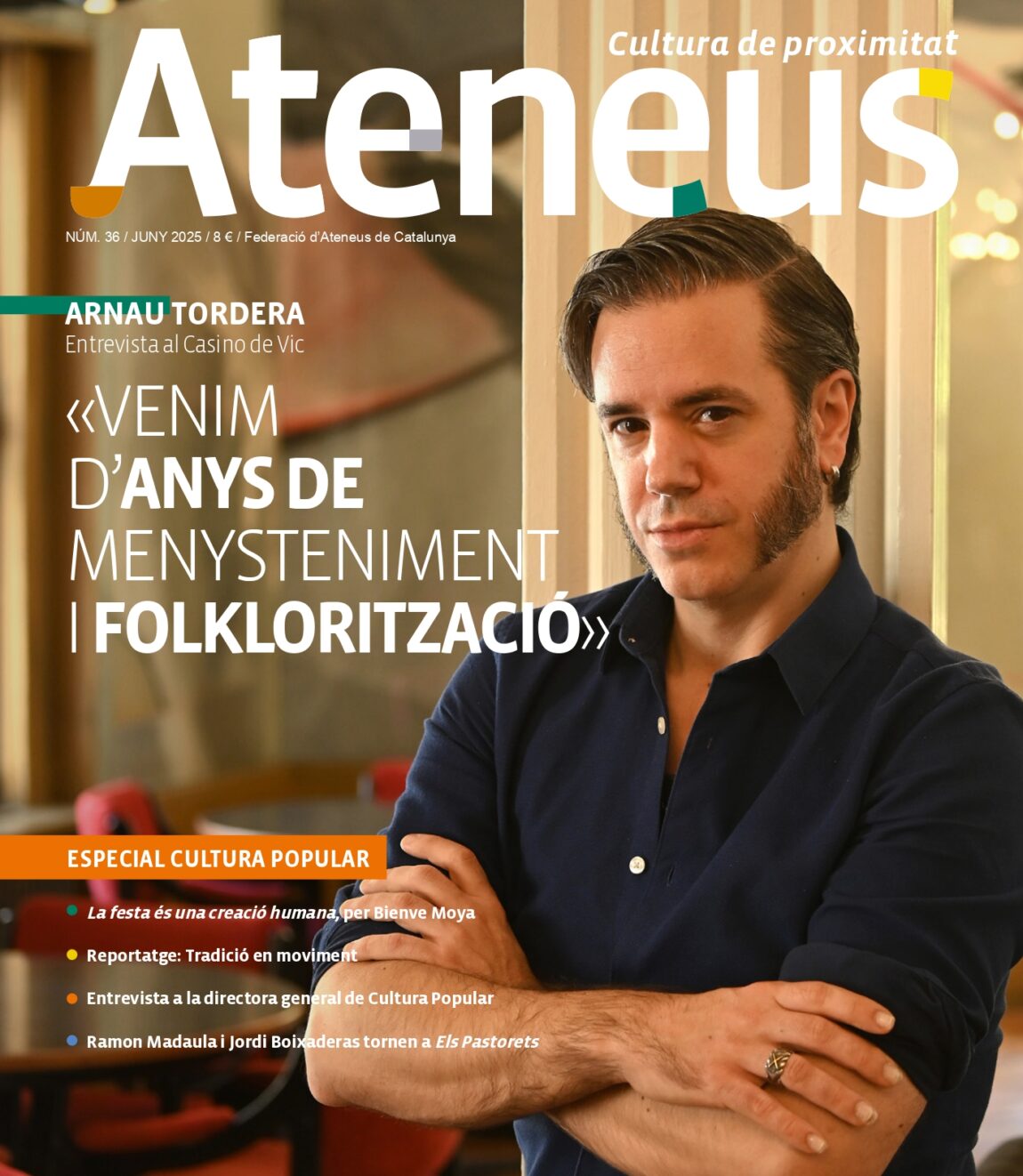 El número 36 de la revista ‘ATENEUS’, ja a la teva entitat!
