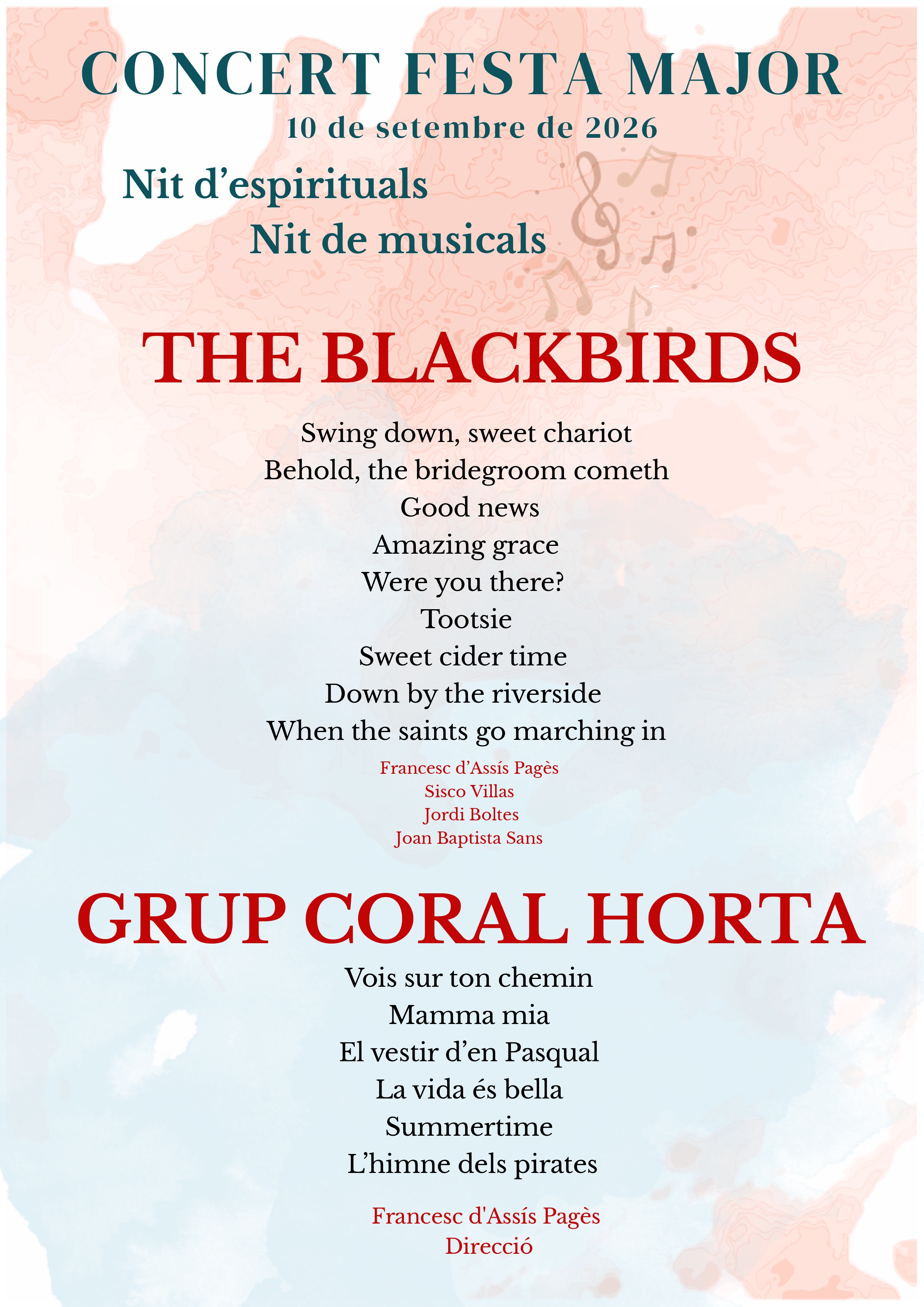 Concert Grup Coral Horta