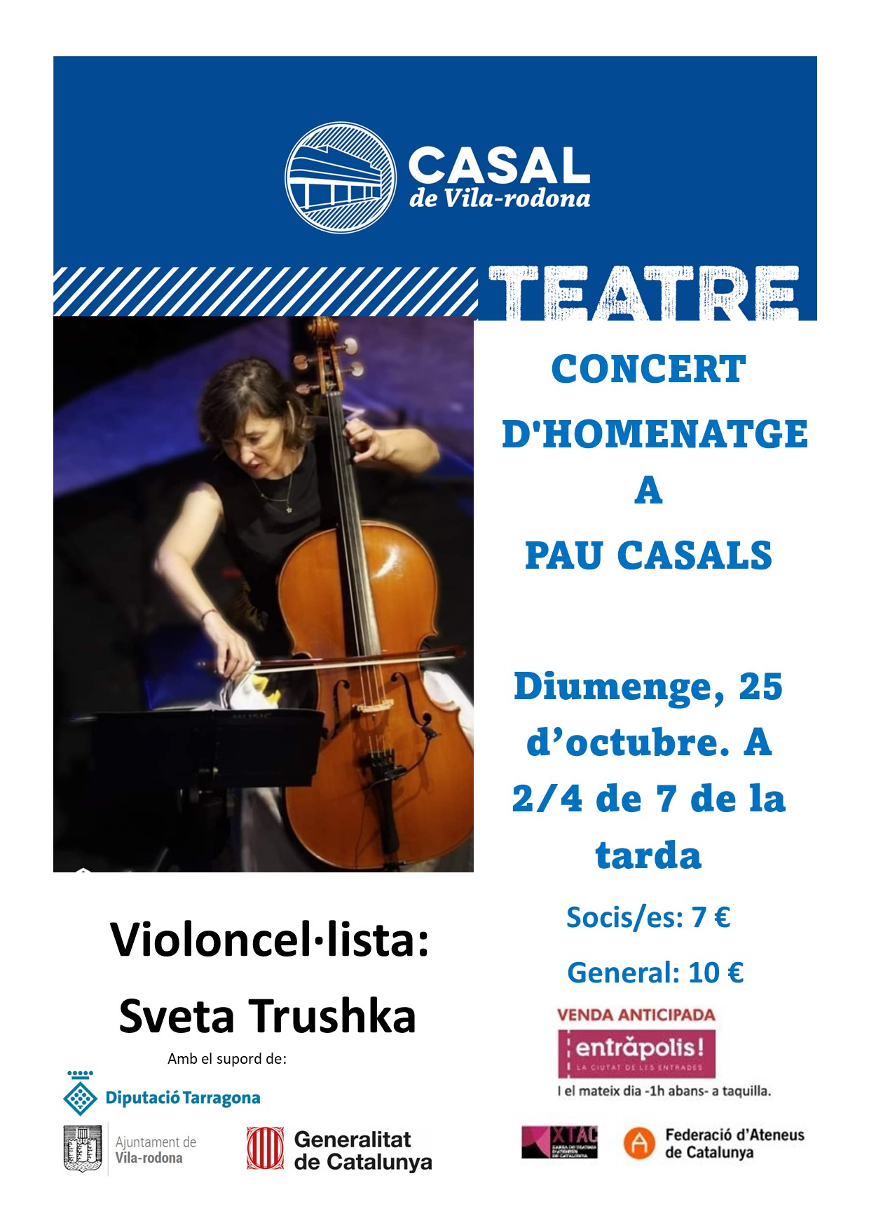 CONCERT HOMENATGE A PAU CASALS