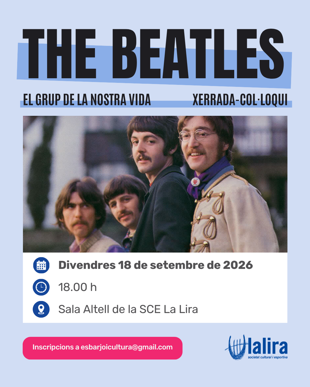 Xerrada-col·loqui "The Beatles"