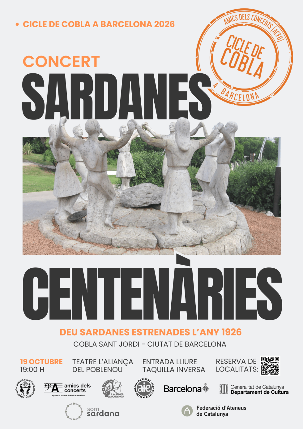 SARDANES CENTENÀRIES – CICLE DE COBLA