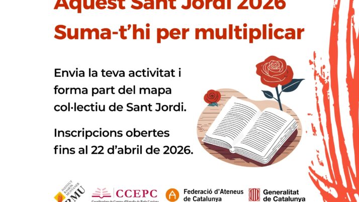 Quina activitat fareu per Sant Jordi a la vostra entitat?