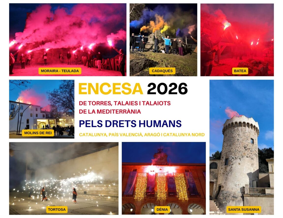 Els ateneus, convidats a participar a l’Encesa de torres pels drets humans 2026