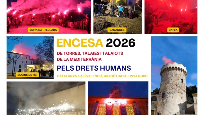 Els ateneus, convidats a participar a l’Encesa de torres pels drets humans 2026