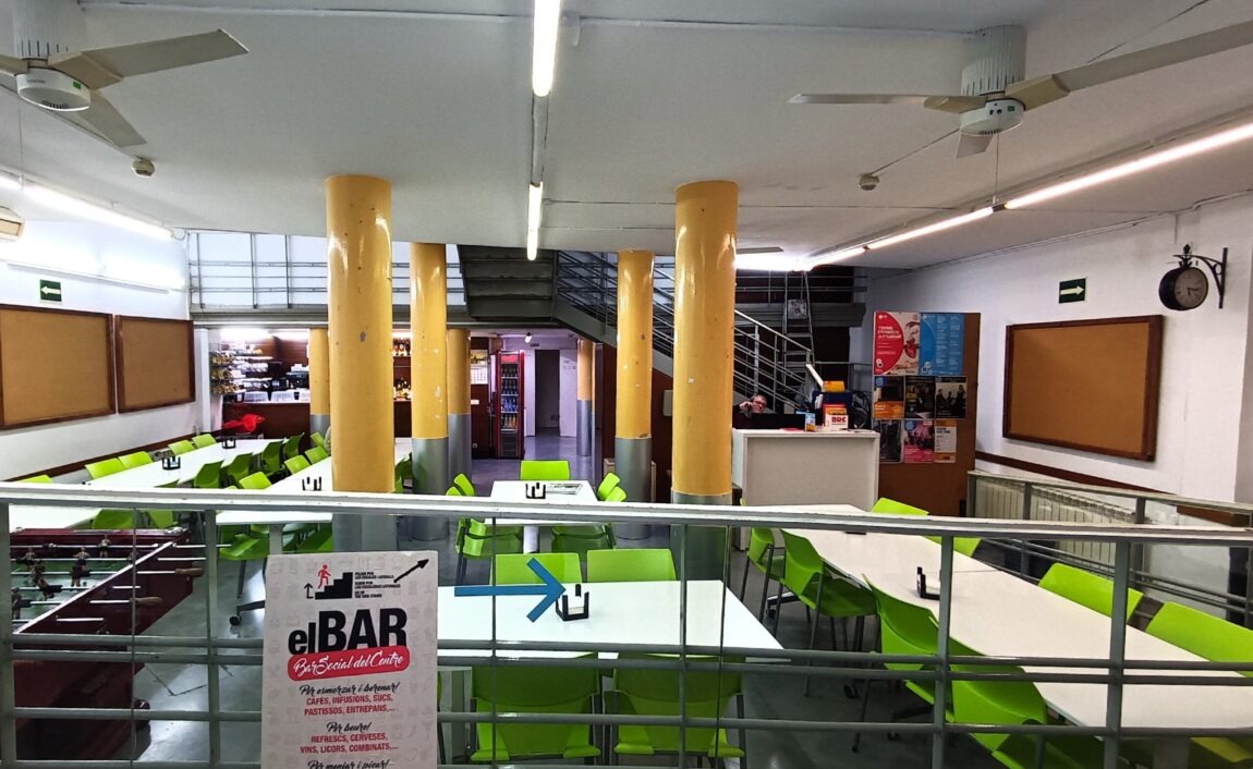 Convocatòria oberta per a la gestió del bar del Centre Sant Pere 1892 de Barcelona