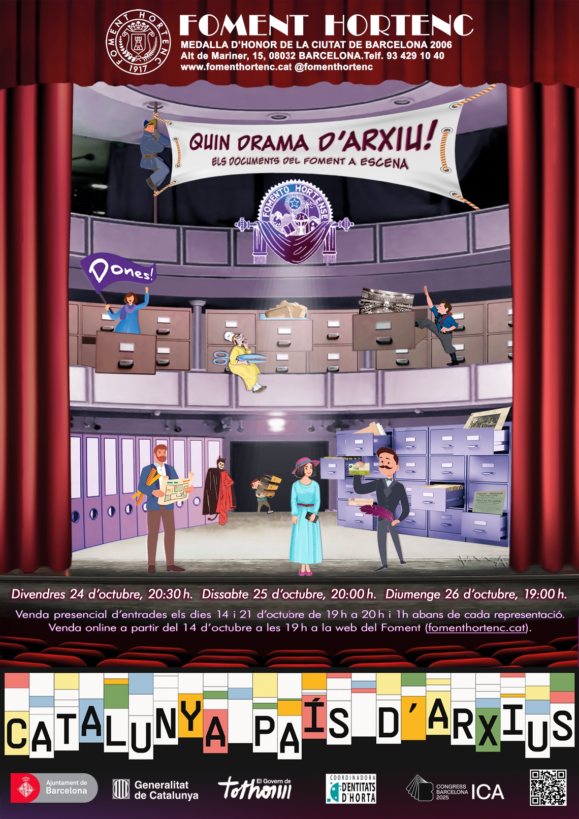 Els arxius pugen a l’escenari amb l’espectacle ‘Quin Drama d’Arxiu!’